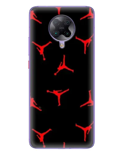 Чехол для Xiaomi POCO F2 Pro с картинкой «Jordan Red Pattern»