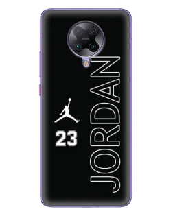 Чехол для Xiaomi POCO F2 Pro с картинкой «Jordan Vertical»