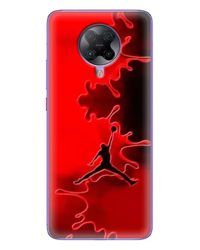 Чехол для Xiaomi POCO F2 Pro с картинкой «Jordan Red Smoke»