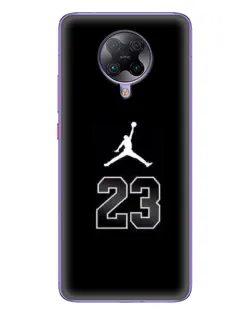 Чехол для Xiaomi POCO F2 Pro с картинкой «Jordan Flight 23»