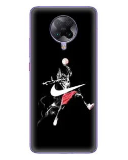 Чехол для Xiaomi POCO F2 Pro с картинкой «Jordan Jumpman»