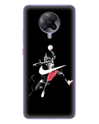 Чехол для Xiaomi POCO F2 Pro с картинкой «Jordan Jumpman»