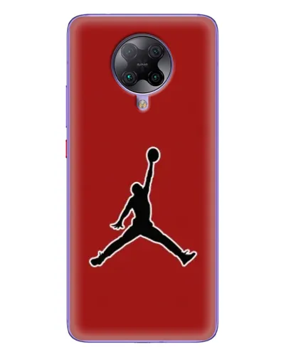 Чехол для Xiaomi POCO F2 Pro с картинкой «Jordan Red Back»