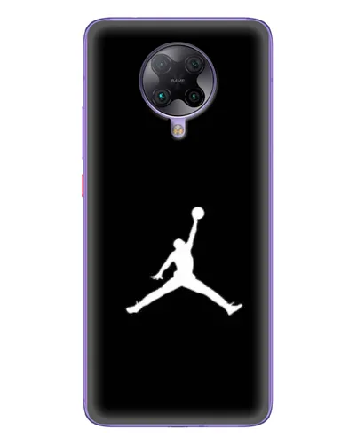 Чехол для Xiaomi POCO F2 Pro с картинкой «Jordan Silhouette»