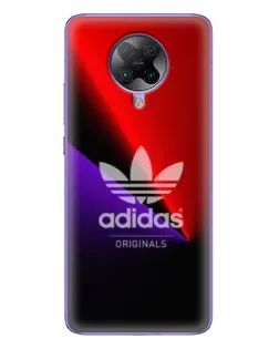Чехол для Xiaomi POCO F2 Pro с картинкой «Adidas Red Neon» Чехол для Xiaomi POCO F2 Pro с картинкой «Adidas Red Neon»