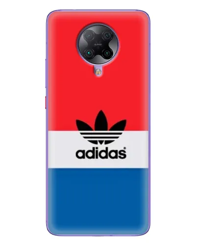 Чехол для Xiaomi POCO F2 Pro с картинкой «Ретро блоки Adidas»