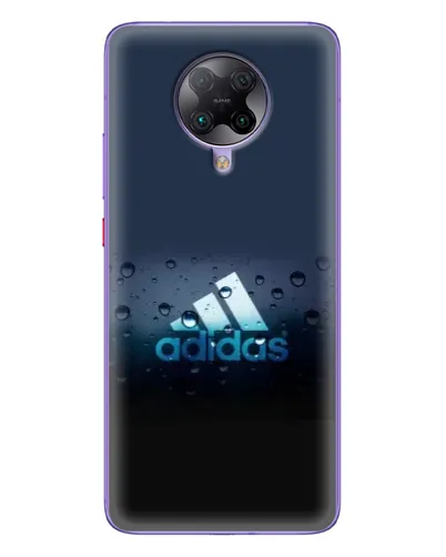 Чехол для Xiaomi POCO F2 Pro с картинкой «Adidas Water Drops»