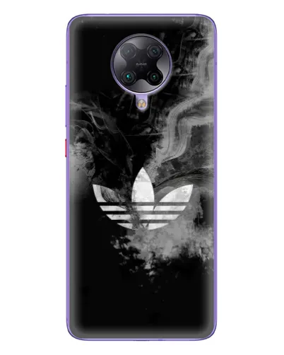 Чехол для Xiaomi POCO F2 Pro с картинкой «Абстрактный дым Adidas»