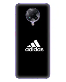 Чехол для Xiaomi POCO F2 Pro с картинкой «Черная классика Adidas»