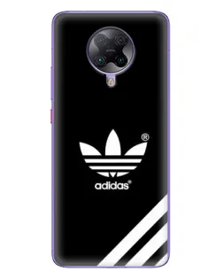 Чехол для Xiaomi POCO F2 Pro с картинкой «Adidas с диагональными полосами»