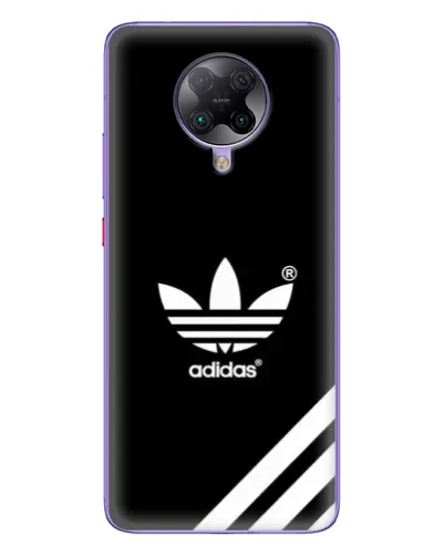 Чехол для Xiaomi POCO F2 Pro с картинкой «Adidas с диагональными полосами»