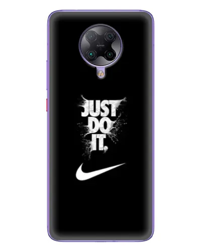 Чехол для Xiaomi POCO F2 Pro с картинкой «Текстовый принт Nike» Чехол для Xiaomi POCO F2 Pro с картинкой «Текстовый принт Nike»