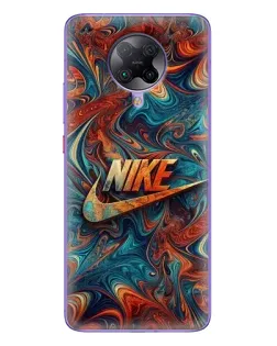 Чехол для Xiaomi POCO F2 Pro с картинкой «Nike в абстракции»