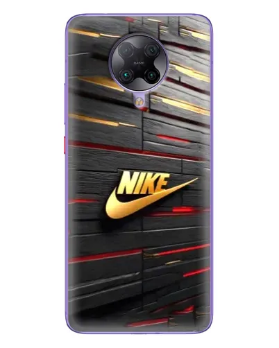 Чехол для Xiaomi POCO F2 Pro с картинкой «Золотой Nike на металле» Чехол для Xiaomi POCO F2 Pro с картинкой «Золотой Nike на металле»