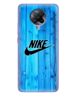 Чехол для Xiaomi POCO F2 Pro с картинкой «Голубое дерево Nike»