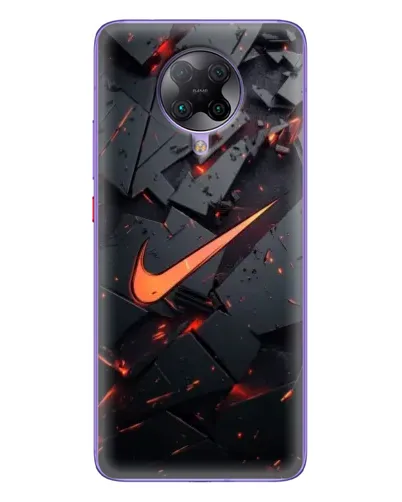 Чехол для Xiaomi POCO F2 Pro с картинкой «Nike — эффект разломов» Чехол для Xiaomi POCO F2 Pro с картинкой «Nike — эффект разломов»