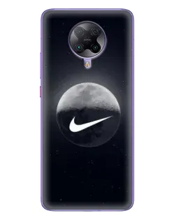 Чехол для Xiaomi POCO F2 Pro с картинкой «Nike в стиле граффити»