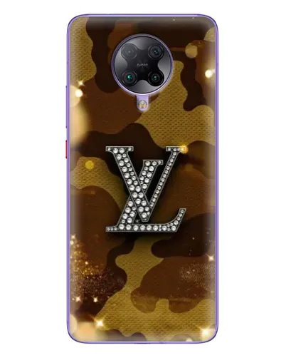 Чехол для Xiaomi POCO F2 Pro с картинкой «Камуфляжный Louis Vuitton»