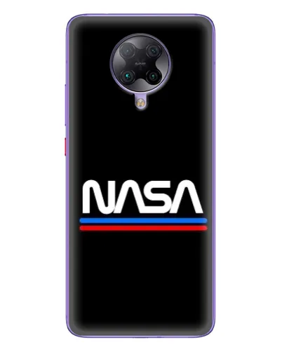 Чехол для Xiaomi POCO F2 Pro с картинкой «NASA — классика Red Blue» Чехол для Xiaomi POCO F2 Pro с картинкой «NASA — классика Red Blue»