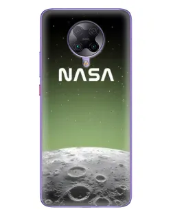 Чехол для Xiaomi POCO F2 Pro с картинкой «NASA — лунный градиент»