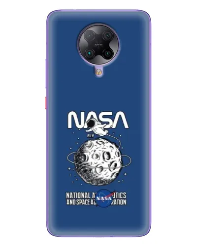 Чехол для Xiaomi POCO F2 Pro с картинкой «NASA — лунная миссия» Чехол для Xiaomi POCO F2 Pro с картинкой «NASA — лунная миссия»