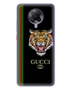 Чохол для Xiaomi POCO F2 Pro з картинкою «Тигр Gucci»
