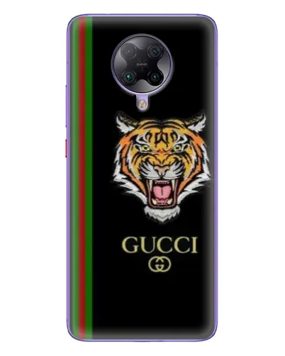 Чехол для Xiaomi POCO F2 Pro с картинкой «Тигр Gucci»