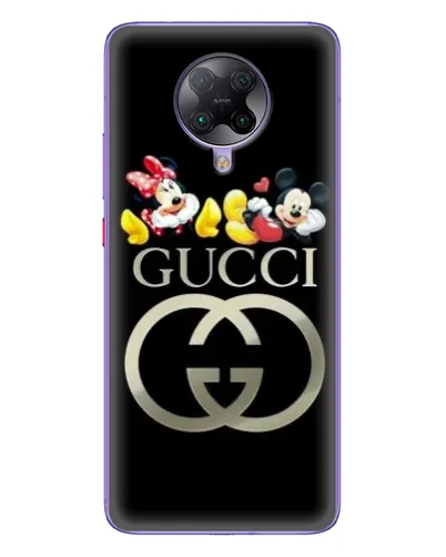 Чехол для Xiaomi POCO F2 Pro с картинкой «Gucci — герои Disney»