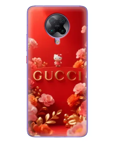 Чехол для Xiaomi POCO F2 Pro с картинкой «Gucci — золотой сад»