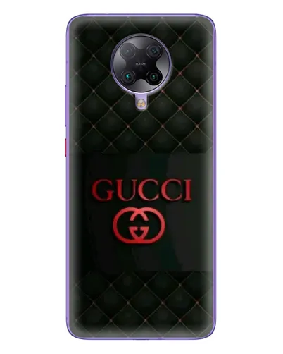 Чехол для Xiaomi POCO F2 Pro с картинкой «Gucci — стеганый черный»