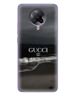 Чехол для Xiaomi POCO F2 Pro с картинкой «Gucci — морской прибой»
