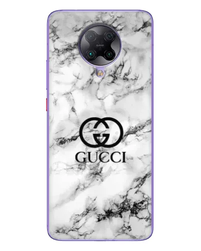 Чехол для Xiaomi POCO F2 Pro с картинкой «Gucci — мраморный шик»