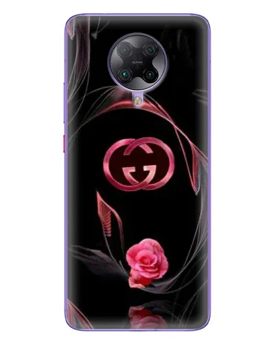 Чехол для Xiaomi POCO F2 Pro с картинкой «Gucci — неоновая роза»