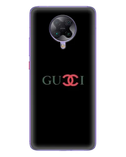 Чехол для Xiaomi POCO F2 Pro с картинкой «Gucci — красный градиент»