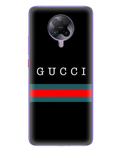 Чехол для Xiaomi POCO F2 Pro с картинкой «Gucci — красный пояс»