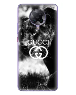 Чехол для Xiaomi POCO F2 Pro с картинкой «Gucci — дикая природа»