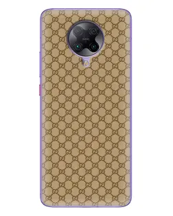 Чехол для Xiaomi POCO F2 Pro с картинкой «Gucci — классический беж»