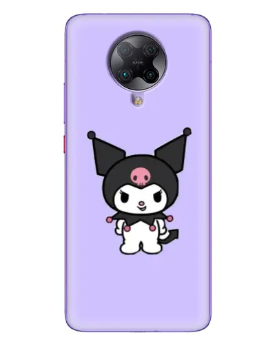 Чехол для Xiaomi POCO F2 Pro с картинкой «Kuromi — нежный фиолетовый»