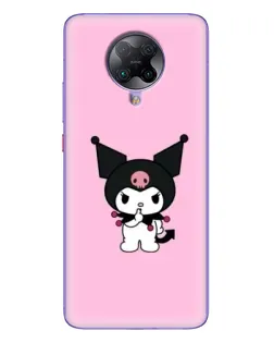 Чехол для Xiaomi POCO F2 Pro с картинкой «Kuromi — розовая нежность»