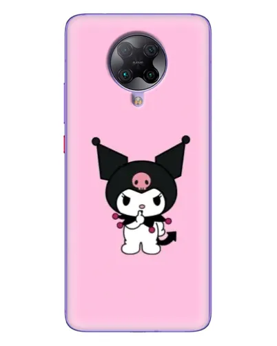 Чехол для Xiaomi POCO F2 Pro с картинкой «Kuromi — розовая нежность»
