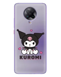 Чехол для Xiaomi POCO F2 Pro с картинкой «Kuromi — фиолетовый арт»
