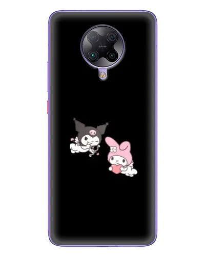 Чехол для Xiaomi POCO F2 Pro с картинкой «My Melody и Kuromi»