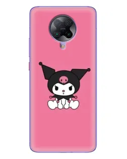 Чехол для Xiaomi POCO F2 Pro с картинкой «Хмурая Kuromi»