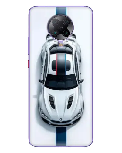 Чехол для Xiaomi POCO F2 Pro с картинкой «Вид сверху — BMW M»