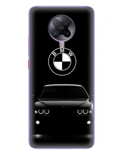 Чехол для Xiaomi POCO F2 Pro с картинкой «BMW — взгляд из темноты»