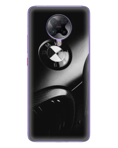 Чехол для Xiaomi POCO F2 Pro с картинкой «Эмблема BMW — макро»