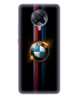 Чехол для Xiaomi POCO F2 Pro с картинкой «BMW M-Power неон»