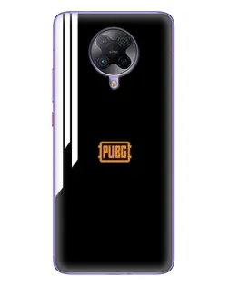 Чехол для Xiaomi POCO F2 Pro с картинкой «PUBG — вертикальные линии»