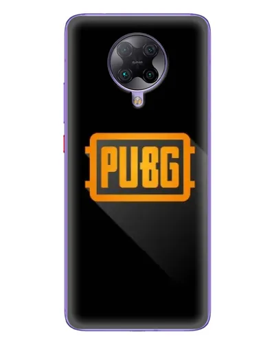 Чехол для Xiaomi POCO F2 Pro с картинкой «PUBG — рамка лого»