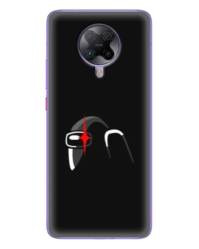 Чехол для Xiaomi POCO F2 Pro с картинкой «Among Us шлем» Чехол для Xiaomi POCO F2 Pro с картинкой «Among Us шлем»